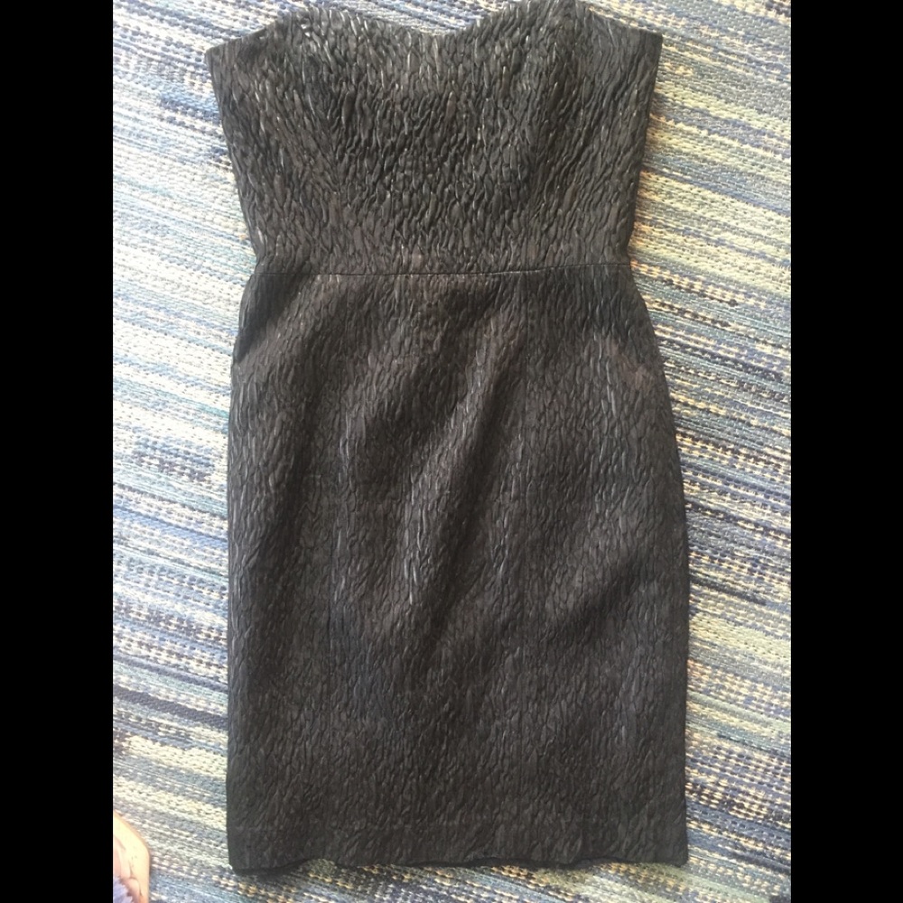 Anthropologie Corey Lynn Calter Cocktail Dress Little Black LBD SZ 2